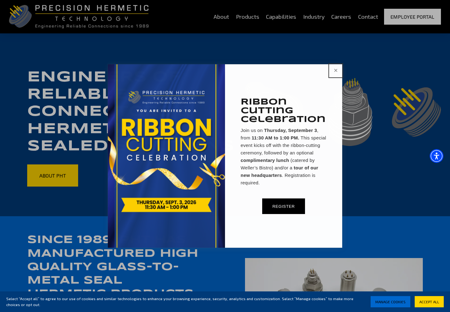 Precision Hermetic case study