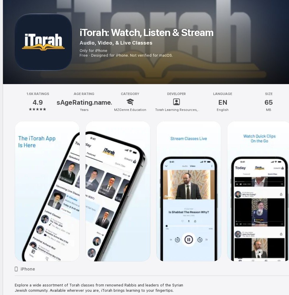 iTorah case study