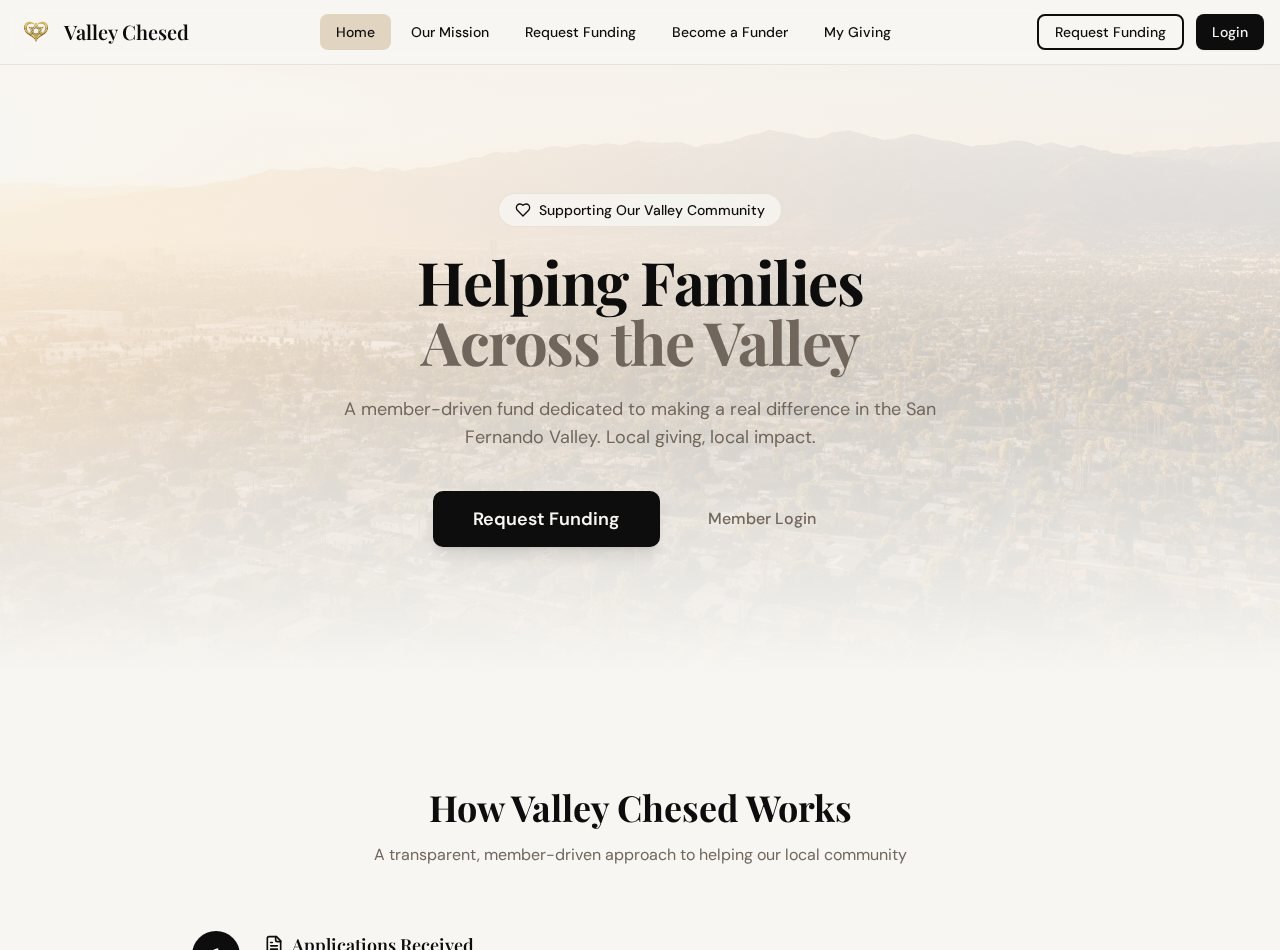 Valley Chesed case study