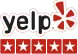 Yelp five star rated